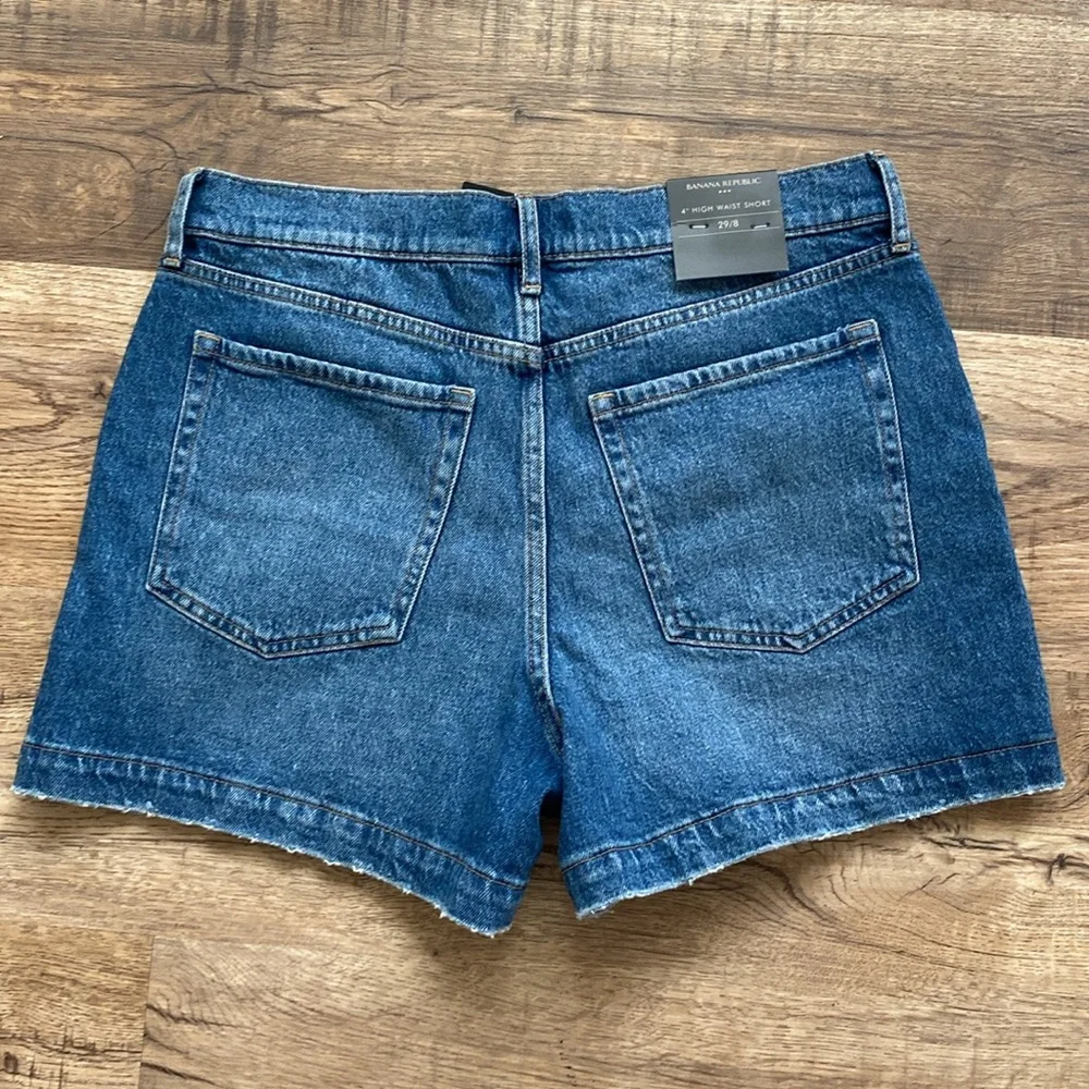 Banana Republic High Waisted Shorts 29/8 NWT
